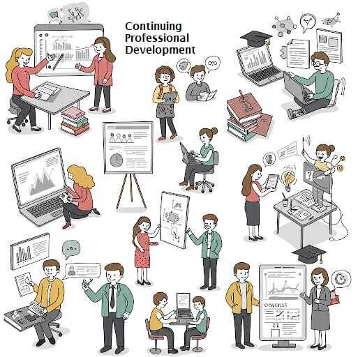 professional development for teachers and higher education staff